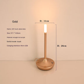 Outdoor Camping Rechargeable Touch Decorative Table Lamp