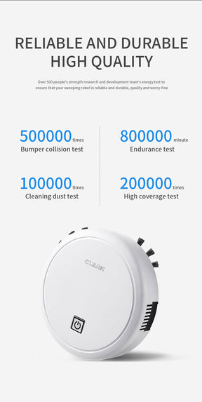 Smart Sweep: Effortless 3-in-1 Cleaning, Anytime, Anywhere