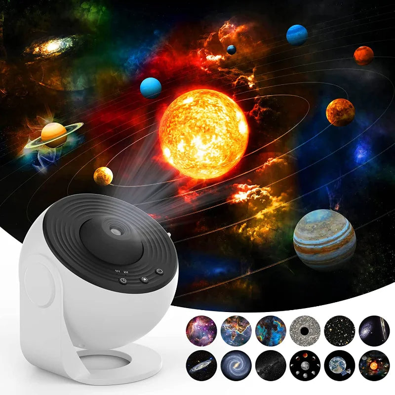 Starry Night: 360° Planetarium Projector – Ideal Gift for Any Occasion