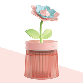 Flower Air Humidifier Small Night Lamp Usb