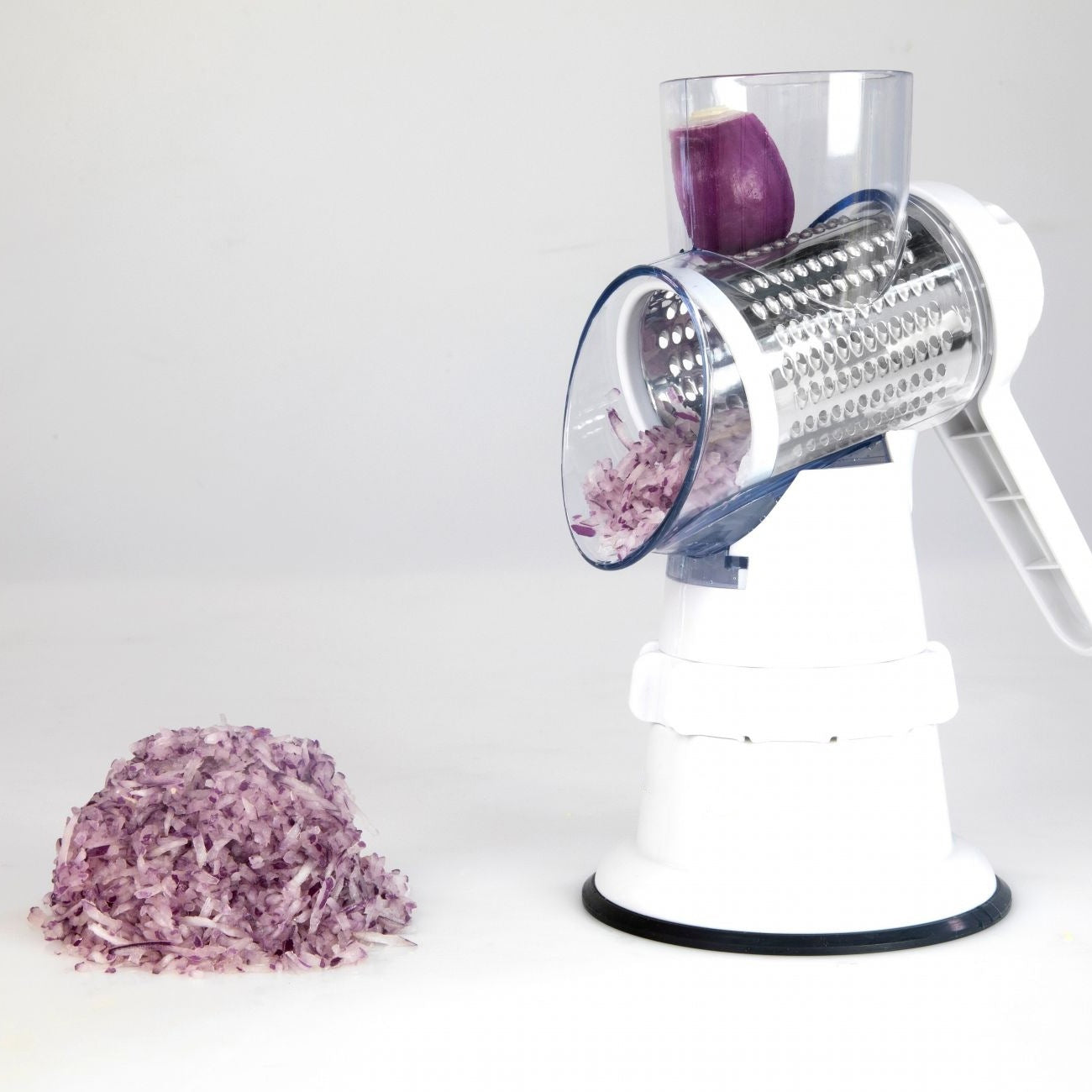 Slice, Grate, and Chop with Ease: The Ultimate 3-in-1 Vegetable Slicer