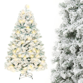 Snow-Kissed Splendor: Shop G's Artificial Snow Christmas Tree