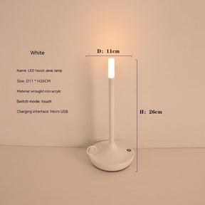 Outdoor Camping Rechargeable Touch Decorative Table Lamp